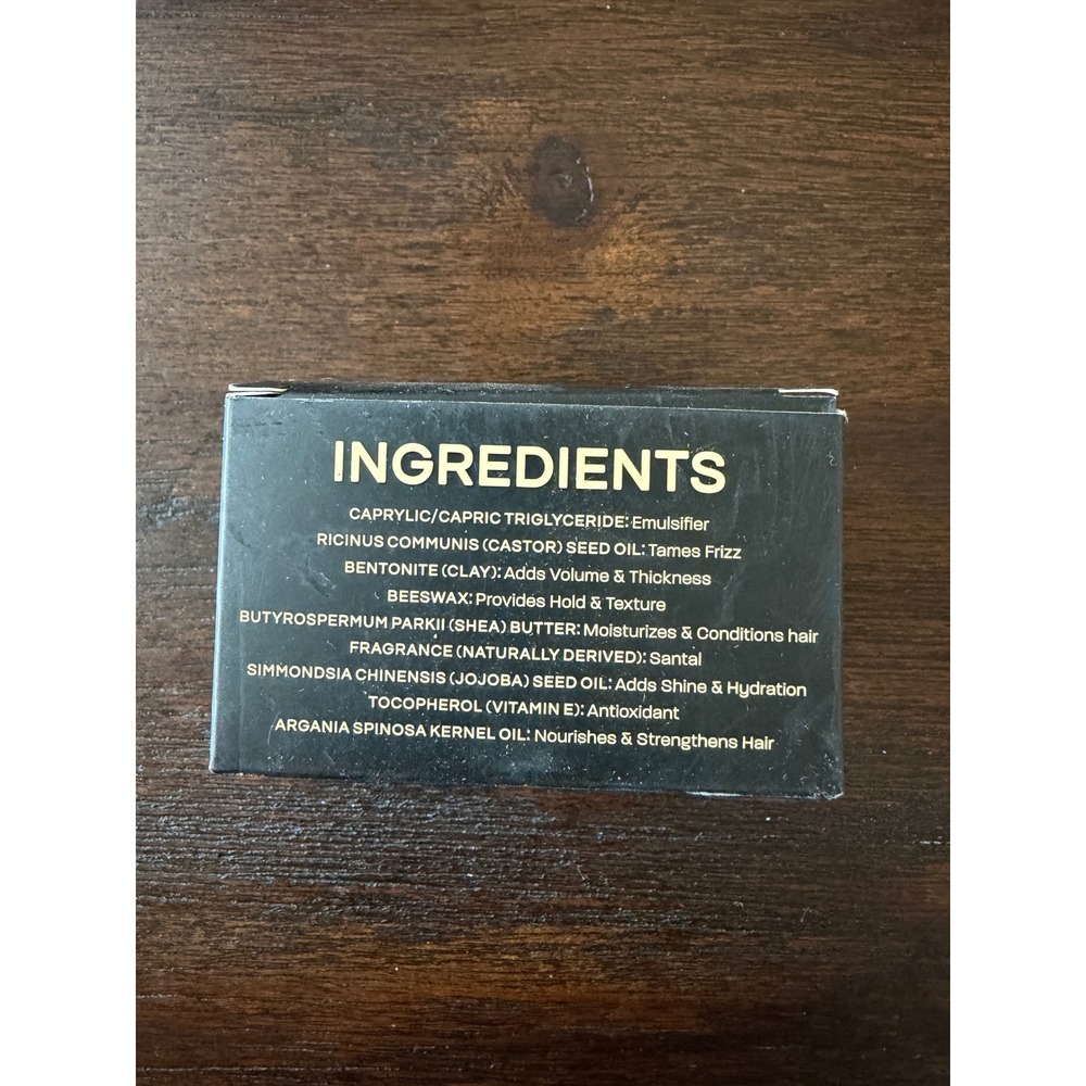 Based Bodyworks Pomade Medium Hold Medium Shine Santal 3oz Hair Clay Wax - Picture 6 of 7